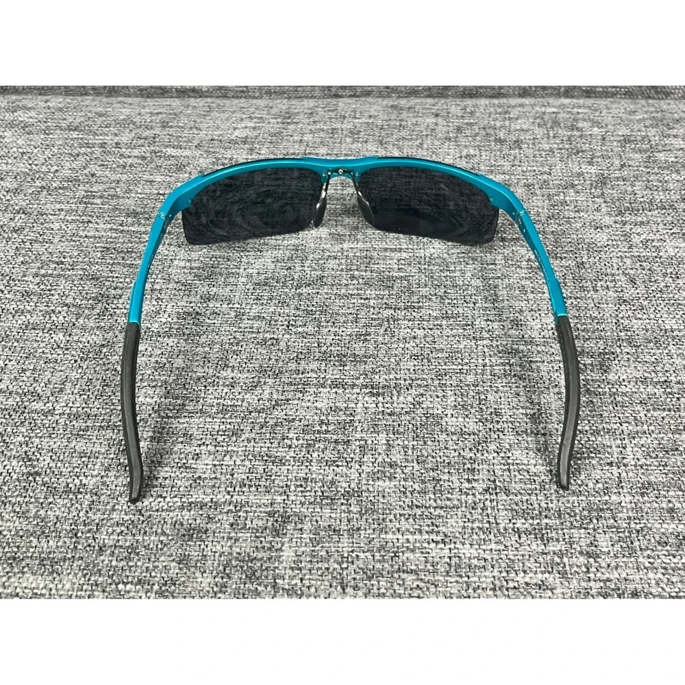 DUCO DC8177S Sport Sunglasses Turquoise Blue Polarized Wrap Mens Italian